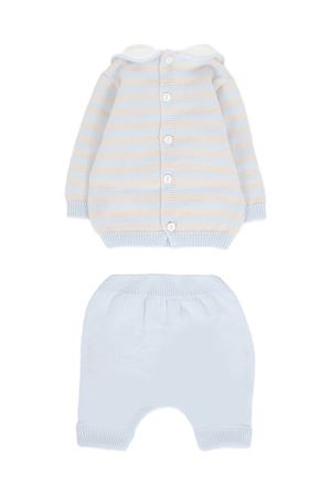 light-blue wool two-piece LITTLE BEAR KIDS | 2127CIELOBURRO